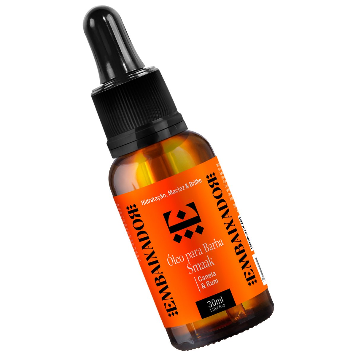 Óleo Para Barba Smaak Canela & Rum Embaixador 30ml