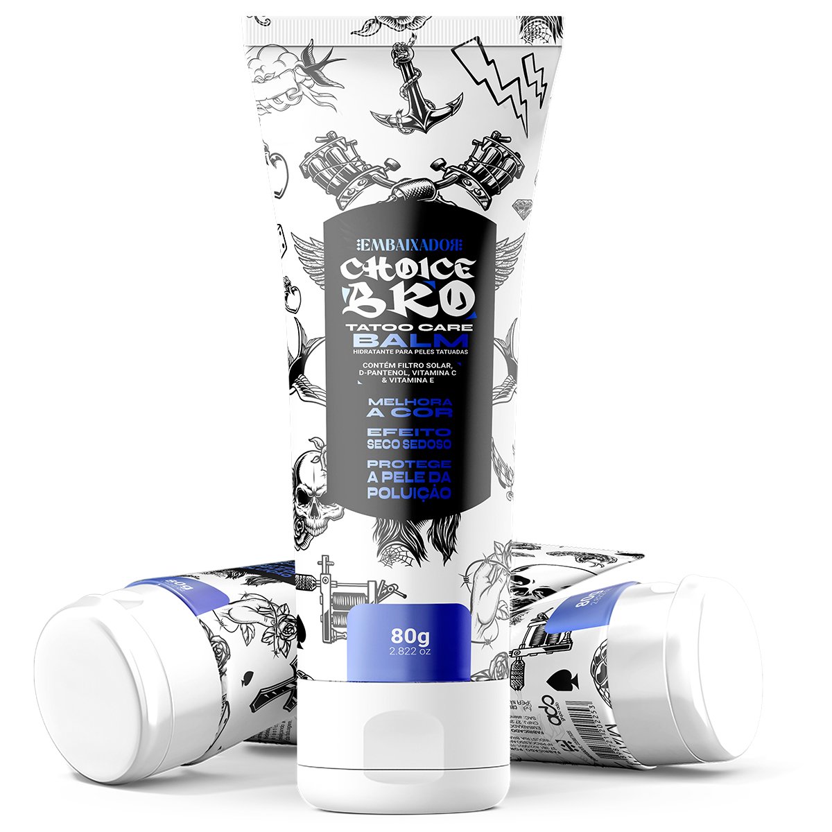 Balm Hidratante Para Peles Tatuadas Choice Bro Embaixador