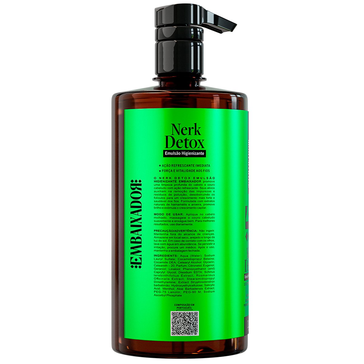 Emulsão Detox Higienizante Nerk Therapy Embaixador 1000ml
